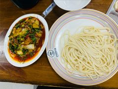 家常拌面-歹歹的加个面过油肉拌面