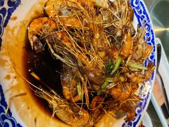 老头儿油爆沼虾-老头儿油爆虾(胜利河美食街店)