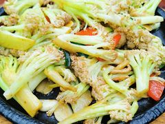 铁板虾酱花菜-东馆和天下特色餐饮(工农店)
