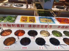 自助调料区-老板娘的烤肉店(港湾广场店)