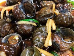 紫苏酸笋鼓汁炒田螺-南记食粥坊·宵夜大排档(南桂店)