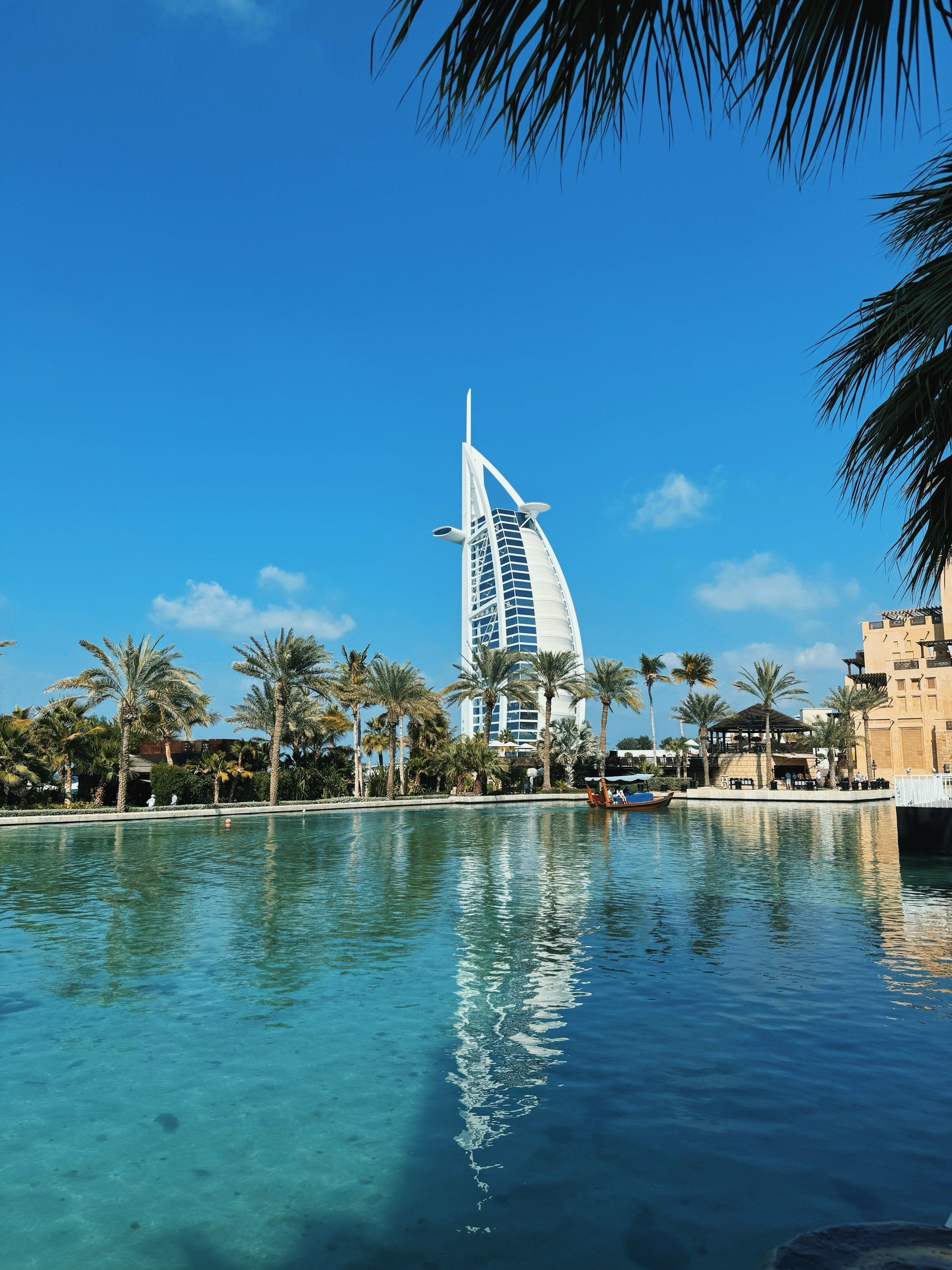 直接看到帆船酒店的中餐厅🍴