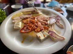 凉粉皮-宏宏无烟石板烧烤