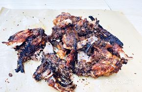 Charcoal-Roasted Chicken Frames