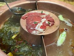 -清真·田园居家酸菜牛肉烤火锅(凤霞路店)