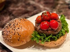 芝心牛肉汉堡-Lets burger非常汉堡·环球风味(蓝色港湾店)