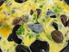 石子摊鸡蛋-北京龙庆四季香农家饭庄·灶台鱼·碳烤虹鳟鱼(龙庆峡店)