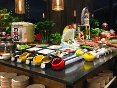 自助取餐区-松咖啡自助餐厅·松北香格里拉