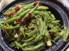 砂煲四季豆-李师傅脆肚(梅林店)