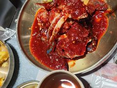-草家酱蟹炭火烤肉店(珲春南路二店)