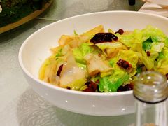 牛心菜炒螺片-饼中王酒楼(光复西路店)