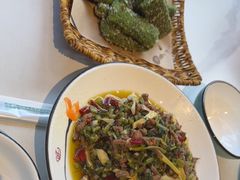 雪菜牛肉丝-食光慢宴·安吉土菜馆