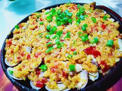 铁盘蒜蓉花甲-陈帅夜排档·龙虾·炒菜·烤串(世茂店)