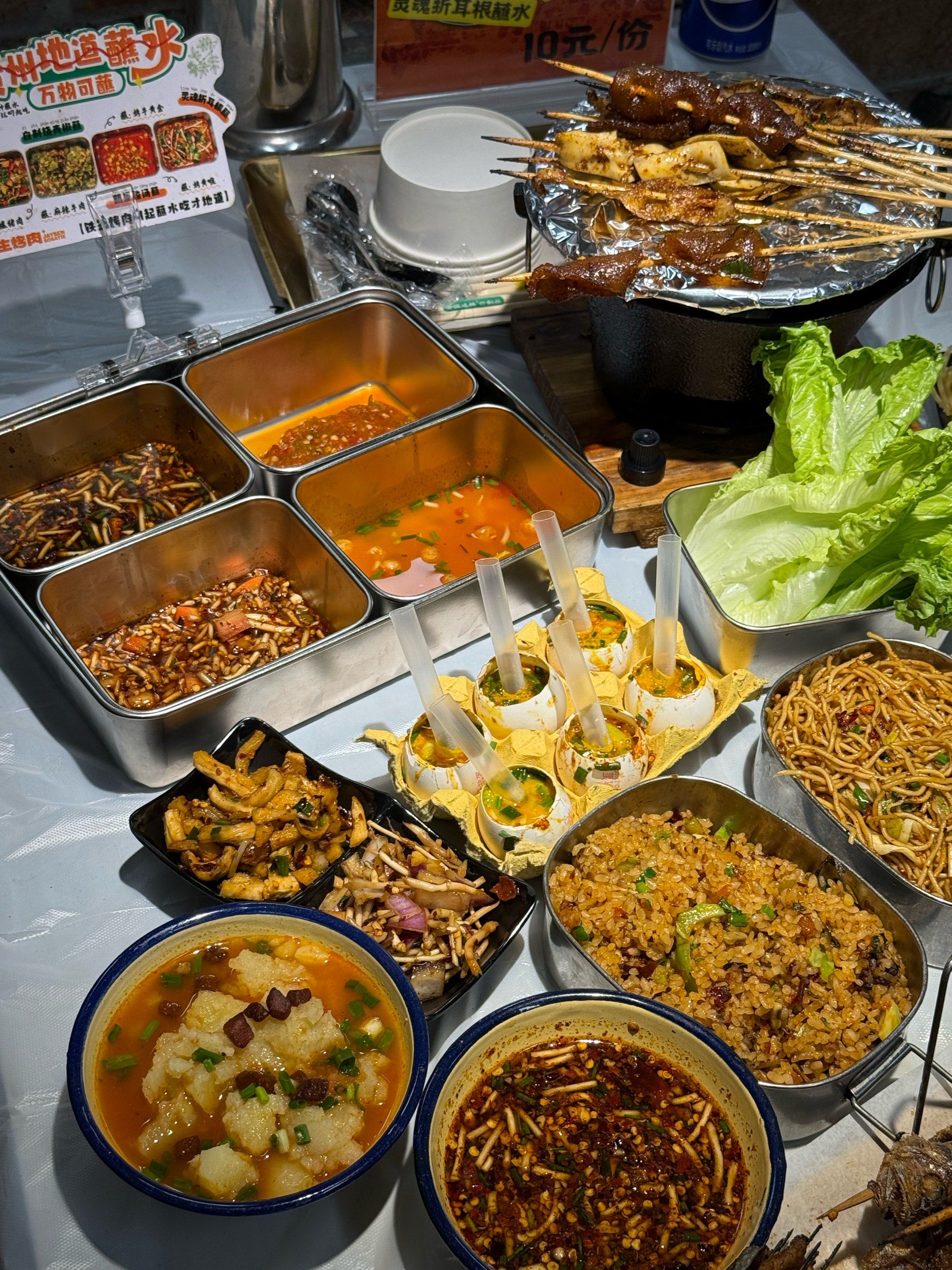 贵阳鲜肉炭烤❗️10个土著10个说好吃‼️