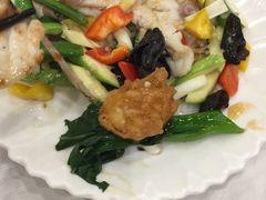 鮮魷炒菜-宝湖海鲜酒家(西环店)