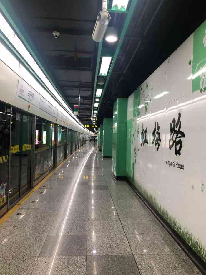 打分 虹梅路地铁站,嫩嫩的像青葱一样