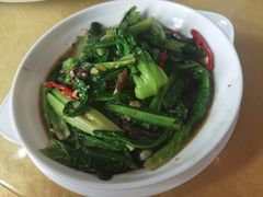 豆豉鲮鱼油麦菜-安记烧鹅(新桥店)