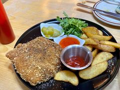 英式爆浆炸鱼-吃饼人西餐(南开店)