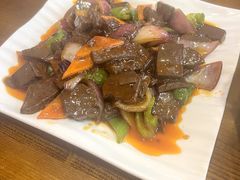 爆炒羊血-长安后宰门水盆羊肉(新都心店)
