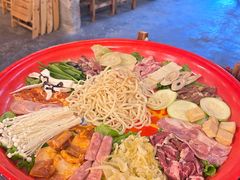 -陈叉子钢盆烤肉(中原万达店)