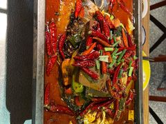 -探鱼·鲜青椒爽麻烤鱼(中天广场店)