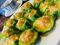 蒜蓉蒸丝瓜-七寸飝大饭店(马场店)