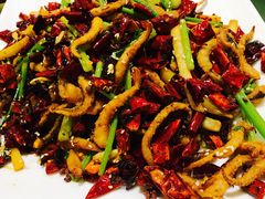 干煸鱿鱼丝-裕德隆清真饭庄·天津特色菜(河东店)
