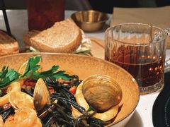 墨鱼汁海鲜面-IL TEATRO 精品意大利餐厅