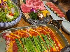 和牛雪花牛排-金石青云炭火烤肉店(中房上东花墅店)