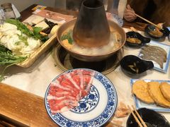 手切苏尼特羊上脑芯-宣武小院涮肉(前门店)