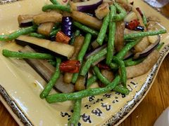 茄子烧豆角-胡师傅三下锅(汽车站店)