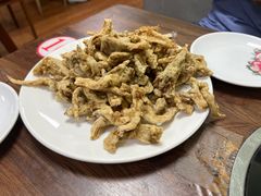 干炸鲜蘑-东北老菜馆