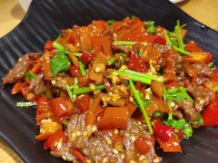 小炒黄牛肉-赤宴·川菜(玉林店)