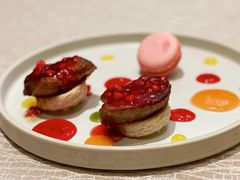 法国鹅肝伴莓果酱-太平洋西餐厅(金陵饭店)