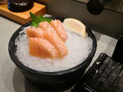 厚切深海三文鱼刺身-万岁寿司(万国店)