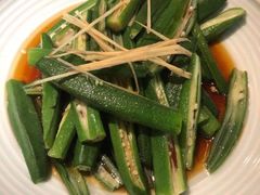 原生态秋葵-老头儿油爆虾·知味杭州(爱琴海购物中心)