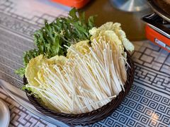 肉丸汤配有机蔬菜-湘语·湖南家常菜(新洲店)