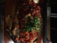 -探鱼·鲜青椒爽麻烤鱼(广州花都来又来店)