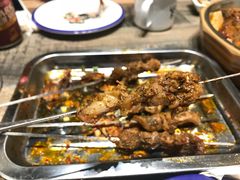 秦川黄牛招牌烤肉筋-叁宝烧烤 西安烧烤 领跑品牌(学府路店)