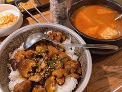 照烧鸡腿饭-九田家黑牛烤肉料理(新辰里亚运村店)