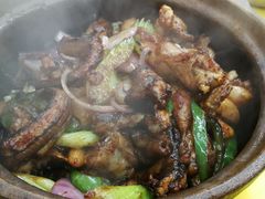 啫啫牛蛙黄鳝煲-汤氏美食台山水步特色黄鳝饭(龙津东路店)