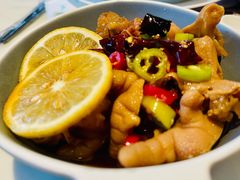 酸辣柠檬鸡爪-南山鲜虾面·活鲜小馆·海味大连菜(南山总店)