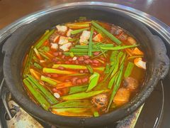 酸汤锅底-黔有有贵州酸汤夺夺粉火锅(五味十字店)