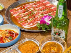 -明洞阿姨·韩式酱蟹烤肉·创意料理(三元桥店)