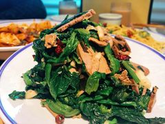 菠菜扮猪肝-大厨小馆(华阳城店)