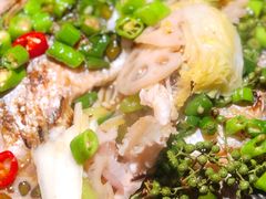 鲜青椒烤鱼-探鱼·鲜青椒爽麻烤鱼(苏宁广场店)