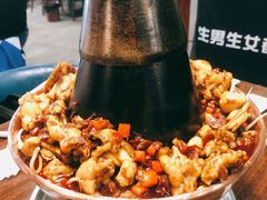 -超越炭火牛蛙火锅鸡(河东店)