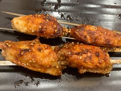 特色烤翅-宝记烧烤·碳锅羊肉·羊蝎子火锅·夜食社(文体路创始店)