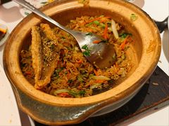 文火蒸黄鱼菜饭-桂满陇·杭州小馆(巴黎春天浦建店)