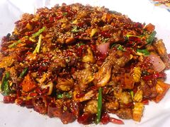 辣子肥肠虾鸡-山城小聚(大学城店)